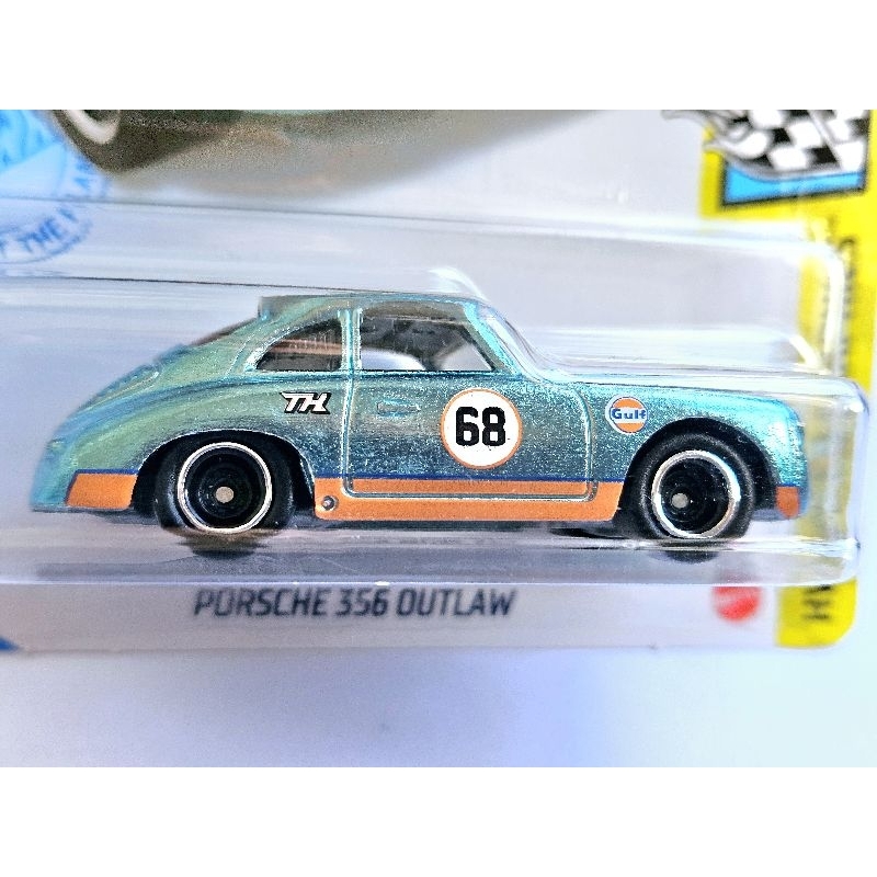 Hot Wheels Super T-Hunt Porsche 356 Outlaw Gulf Lote J 2021