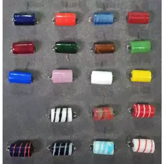1 Firma De Murano Para Guia Umbanda 2cm Diversas Cores