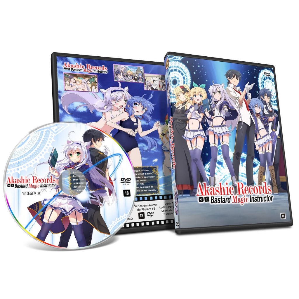 Dvd Akashic Records Of Bastard Magic Instructor Dublado | Shopee