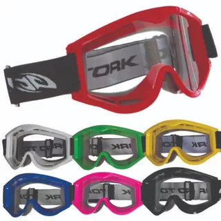 Óculos Para Capacete De Motocross Pro Tork Trilha Enduro 788 Off Road Masculino e Feminino Lente Cristal Adulto