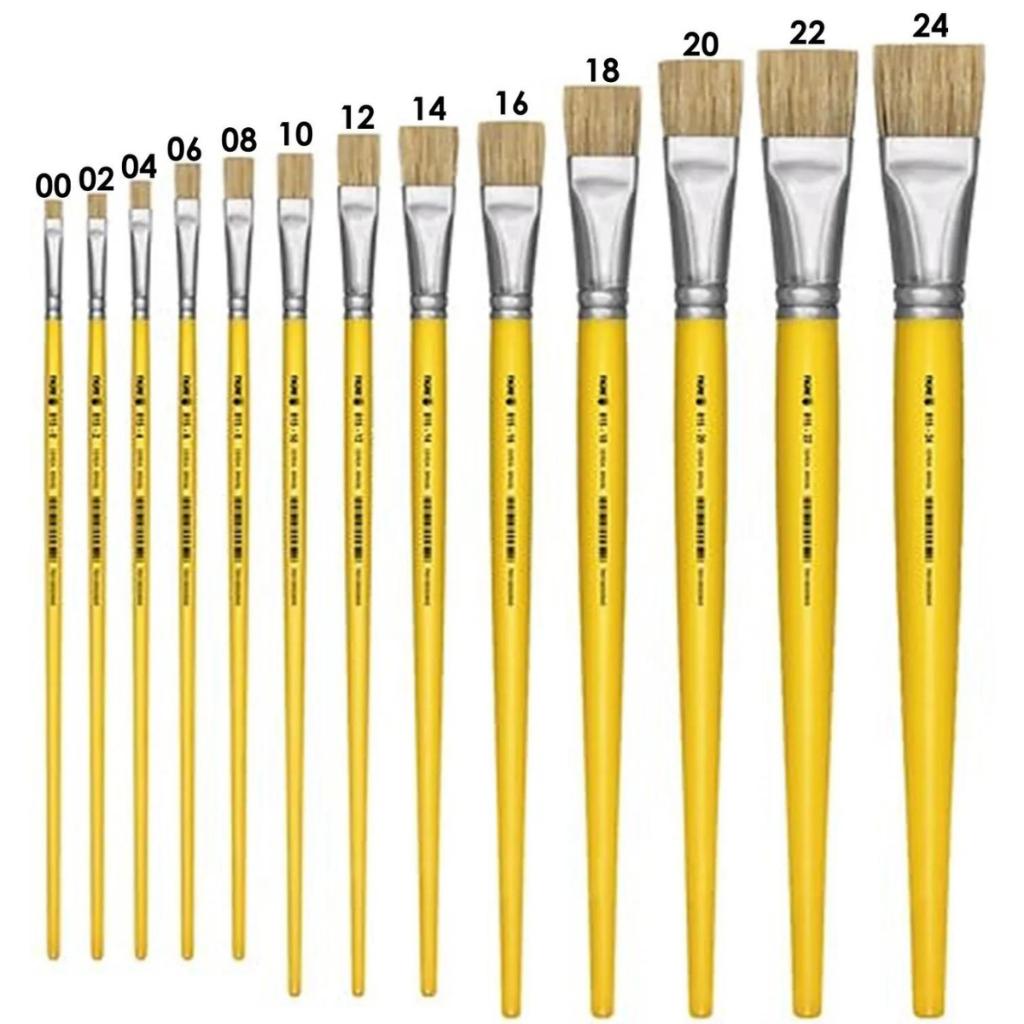 Pincel para pintura chato 815 - Tigre