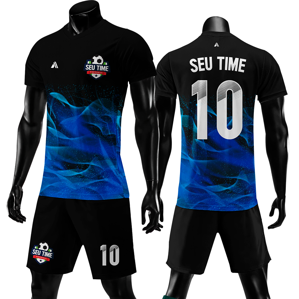 Kit 5 Uniformes De Futebol Personalizados Com O Seu Time infantil e PP ...