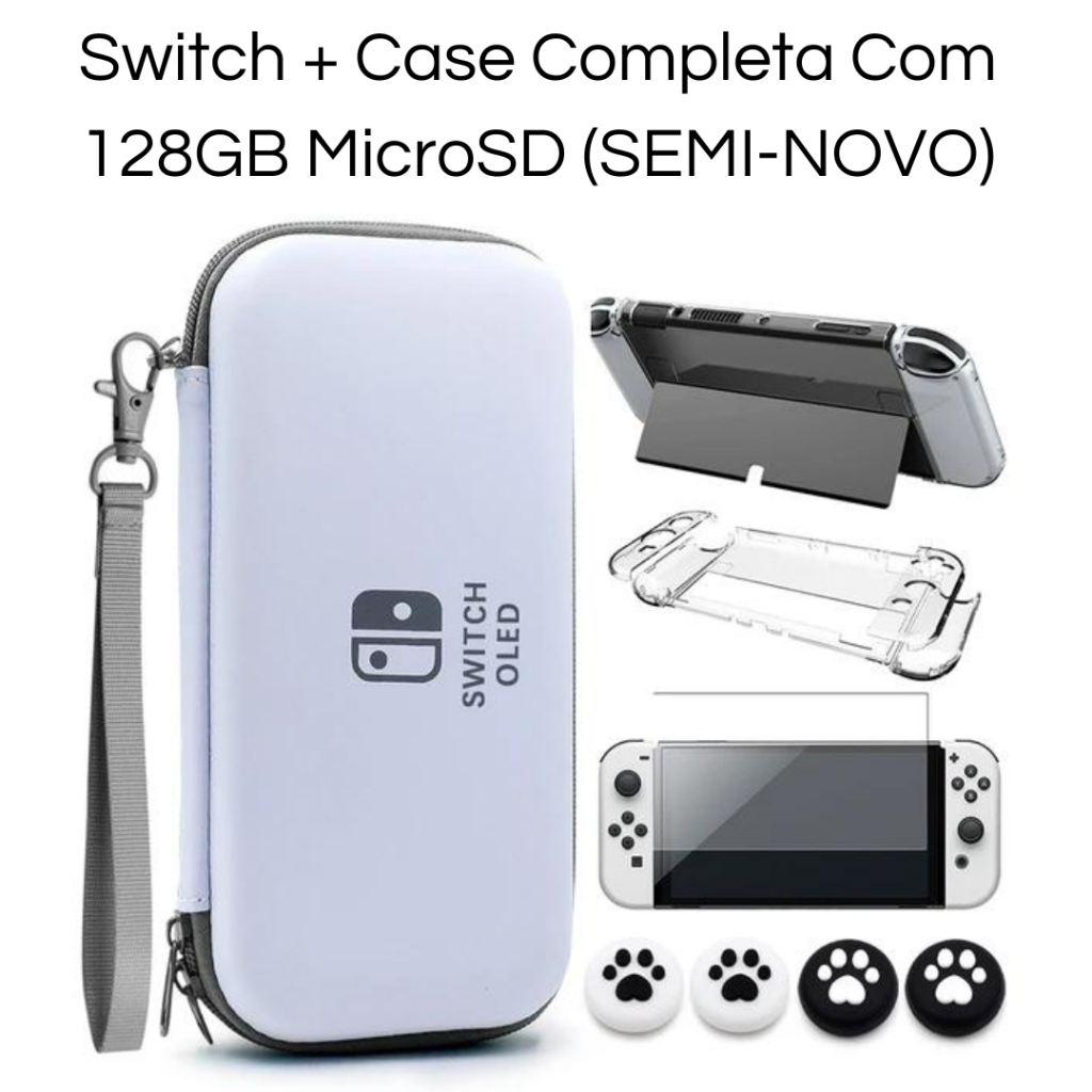 Console Nintendo Switch Desbloqueado dualboot com tinfoil