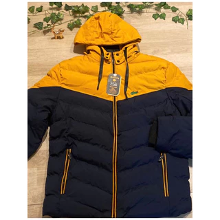 Bobojaco Masculino Casaco Jaqueta Puffer Gominho Impermeável com Capuz Removível Bolso Com Ziper