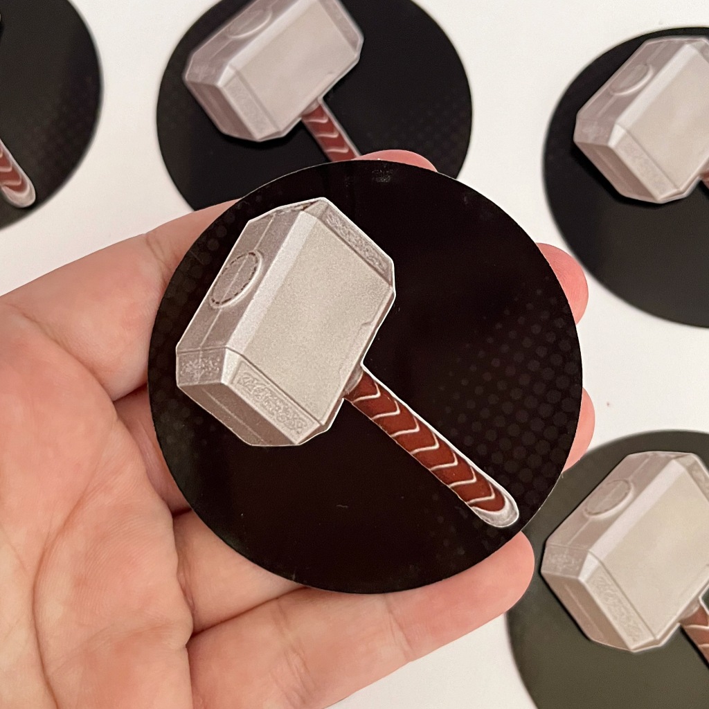 Aplique 3D Thor - 6cm | Shopee Brasil