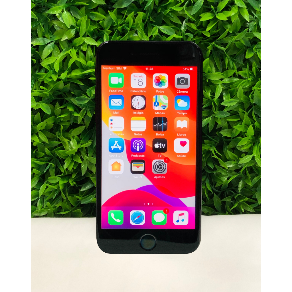 iPhone 7 32gb Preto - Usado Bom Estado C/ Biometria - R 2974