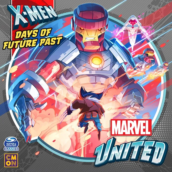 Marvel United: X-Men - Days of Future Past (2022) Board Game Impresso