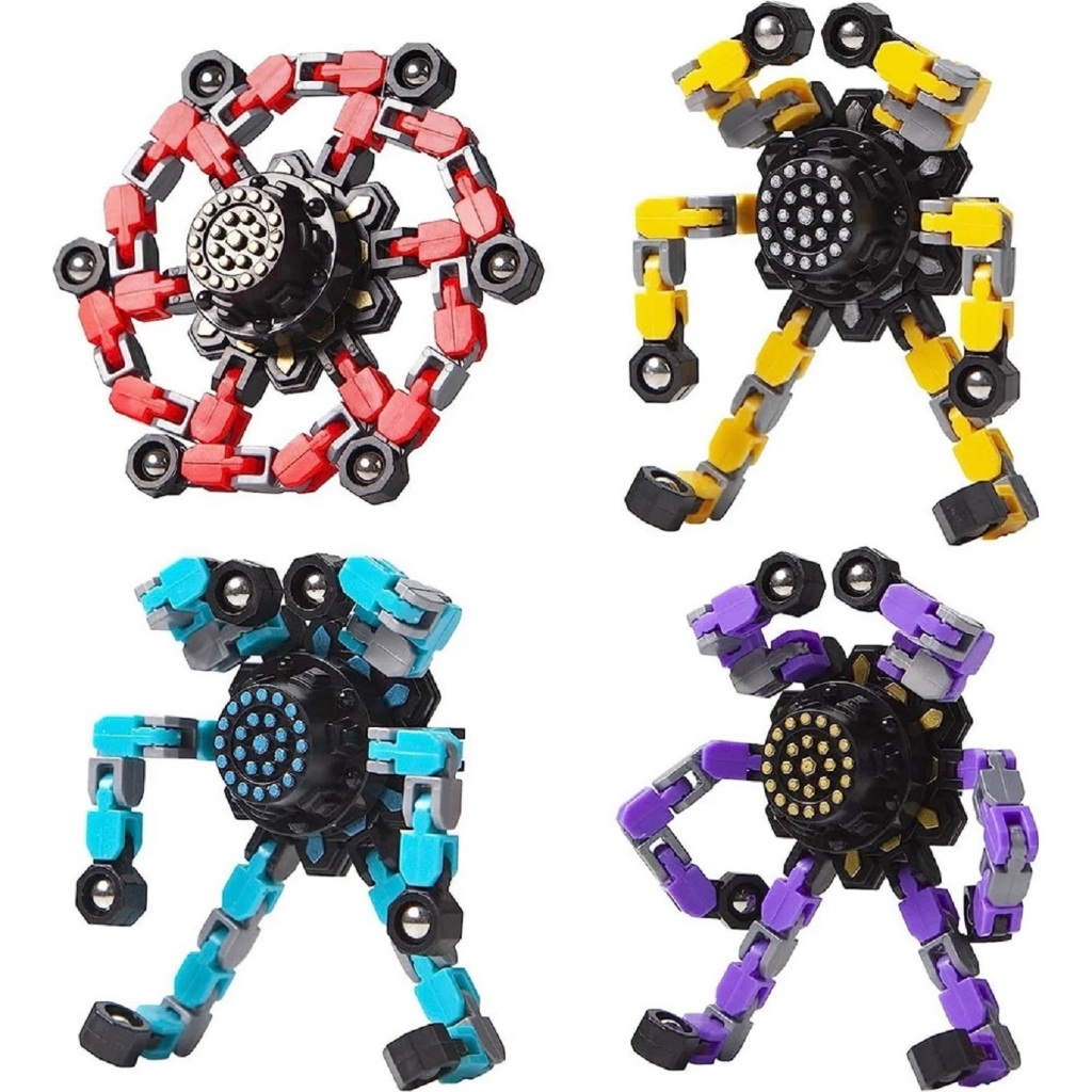 Novo Spinner Transformers Brinquedo de Mão Antiestresse Para Crianças e ...