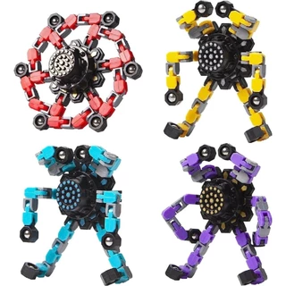 Novo Spinner Transformers Brinquedo de Mão Antiestresse Para Crianças e Adultos Presente Sensorial de Alívio de Stress Gyro