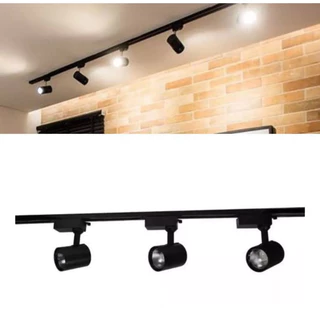 •PREÇO IMBATÍVEL• Trilho Eletrificado 1M + 3 Spots Led 7W