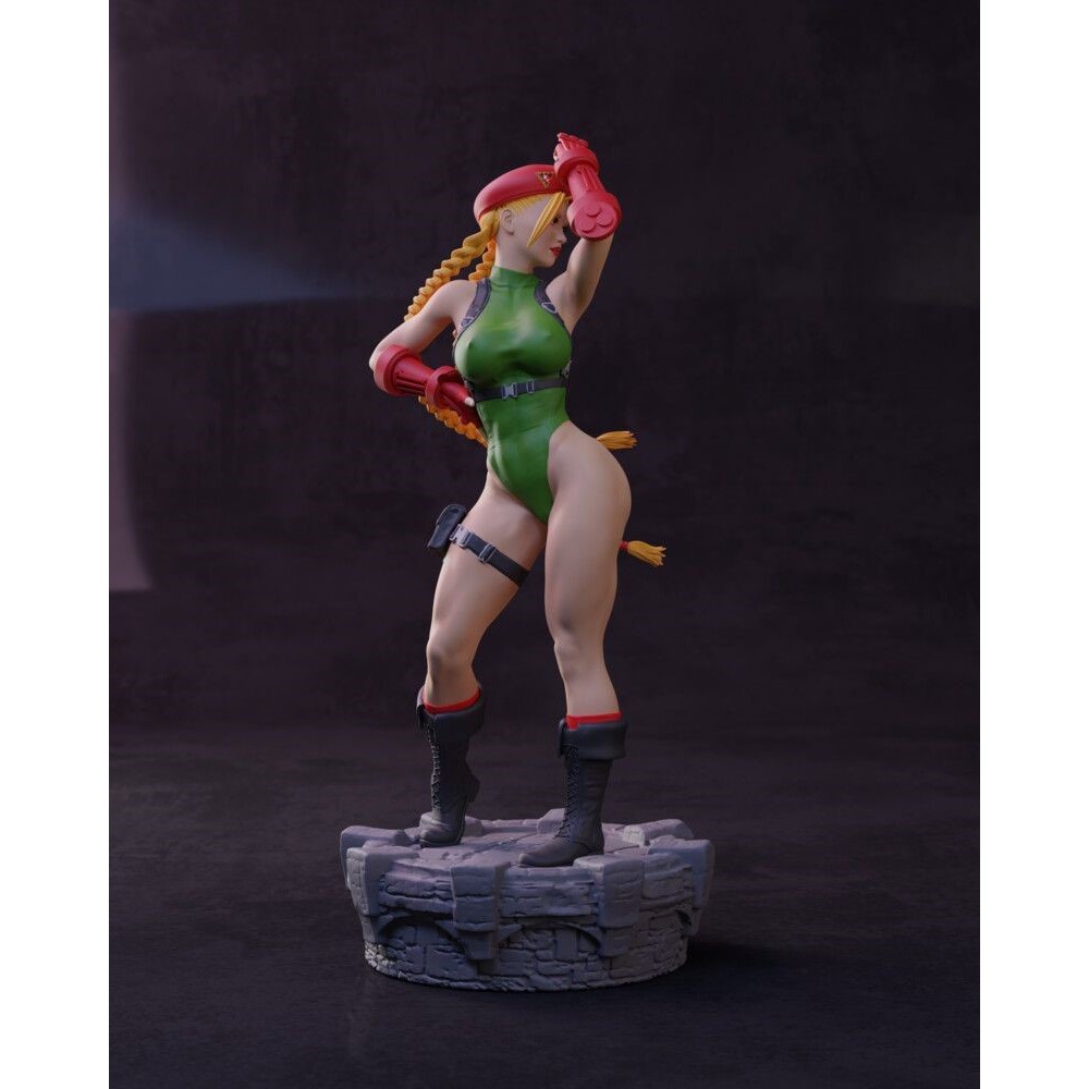 Cammy Street Fighter Roupa Classica - Figure Colecionável em Resina