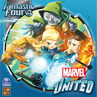 Marvel United: Fantastic Four (2022) Board Game Impresso
