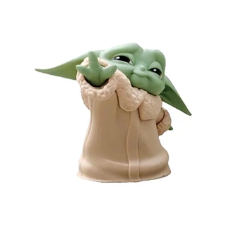 Baby Yoda Figure Star Wars Boneco, Baby Yoda 6 cm Alta qualidade