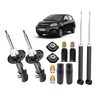 4 Amortecedor+ Kit Palio Atractive 2012 2013 2014 2015 2016
