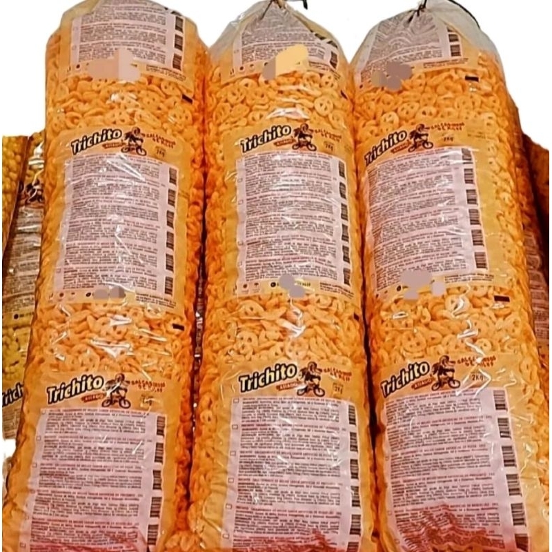 Salgadinho Trichito Sabor Pizza Pacote 2kgs