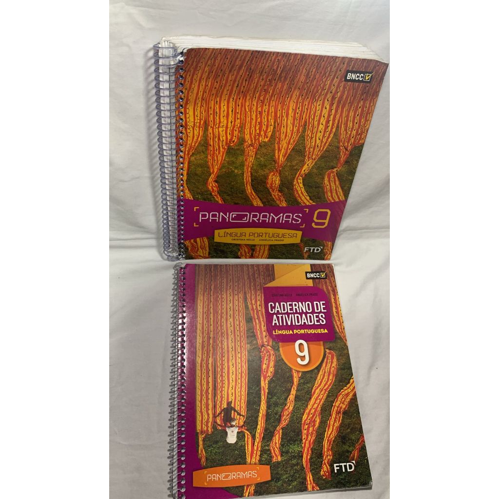 LIVRO - Panoramas - Lingua Portuguesa - 9º Ano + Ciências 9º Ano