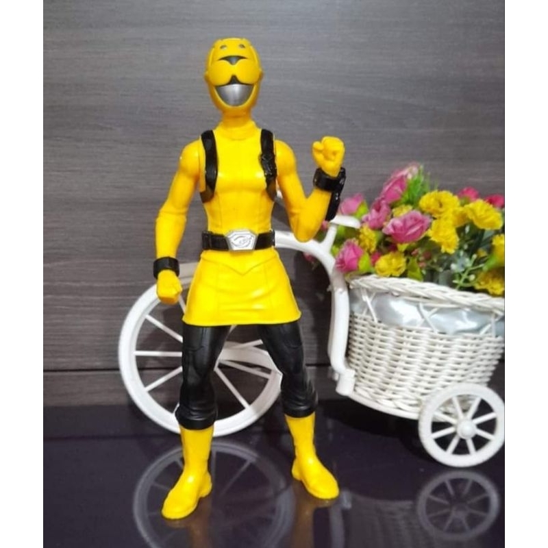 Boneco Power Rangers Best Yellow rangers amarelo conforme fotos ...