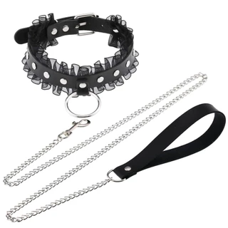 Nova Personalidade Da Tendência PU Colarinho De Couro Colar Gargantilha Gótica Punk Transaction Rope for Women Necklace Jewelry