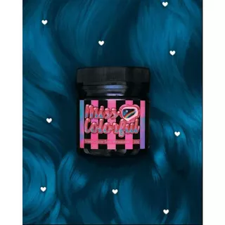 Tinta Semi-permanente Tonalizante Miss Colorful - Neptune Sea Turquesa 165g