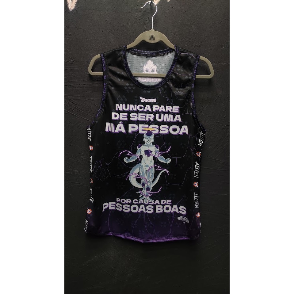 Freeza - Não deixe de ser Mal - Dragon Ball - Regata Fitness