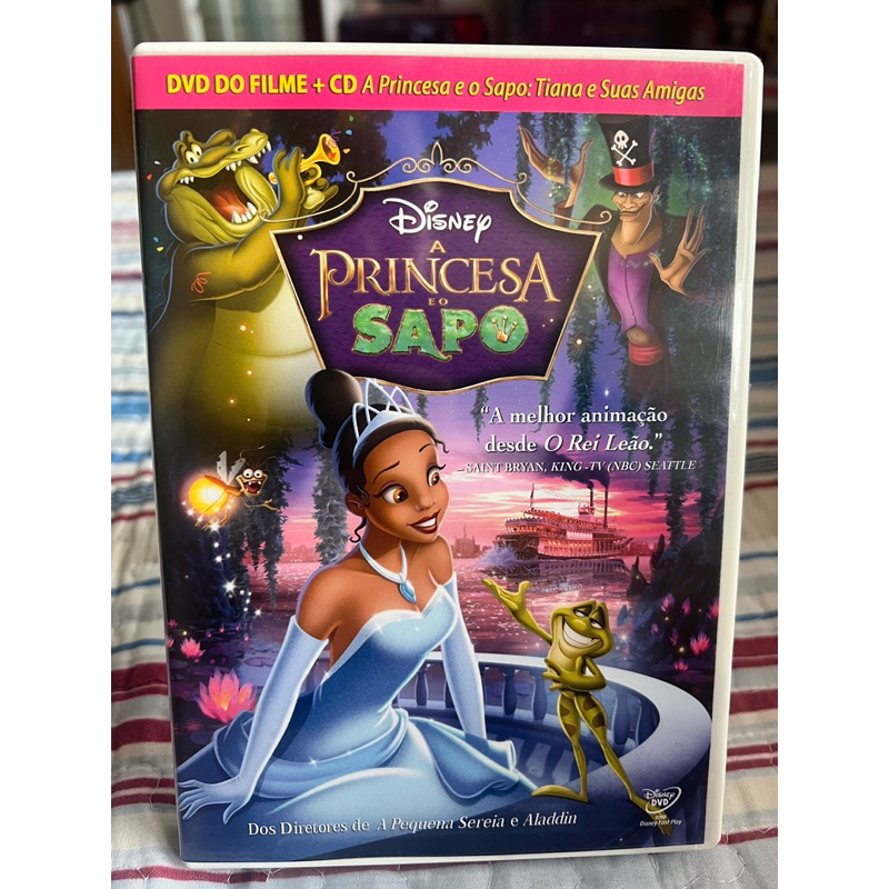 DVD Filme A Princesa e O sapo | Shopee Brasil
