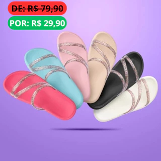 Papete Feminina Birken - Do 33 ao 40 - Preta Branca Nude Pink Verde Caramelo e Azul - a22