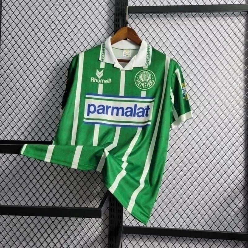 CAMISA PALMEIRAS PARMALAT 93_94 LINHA PREMIUM ALTA QUALIDADE
