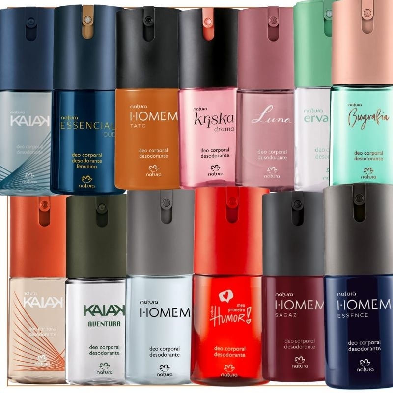 Deo corporal Essencial Masculino tradicional 100ml Natura