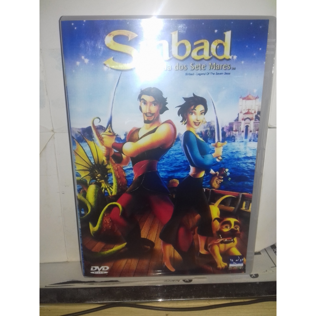 DVD Sinbad A Lenda dos Sete Mares 2003 Dublado/Dual Áudio HD1080p ...
