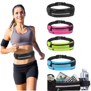 Pochete Fitness Corrida Academia Celular Bike Impermeável Porta Garrafa De Água Corrida Academia