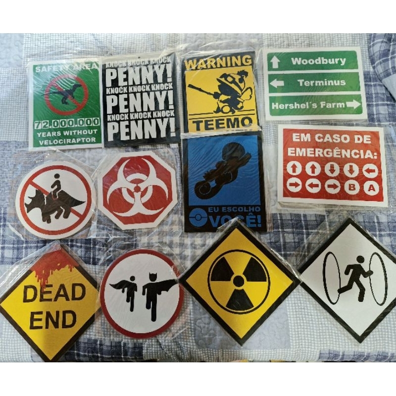 Placas Decorativas Geek/Gamer