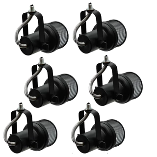 Spot Para Trilho Telinha Perfilado/Eletrocalha Kit 06 Unidades Cores