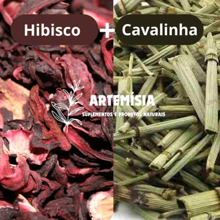 Kit Chá - Hibisco + Cavalinha Premium