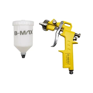 Maquina de Pintura Pistola Hvlp Profissional Automotiva Gravidade mais 3 Bicos Bojão 600ml - BM-367