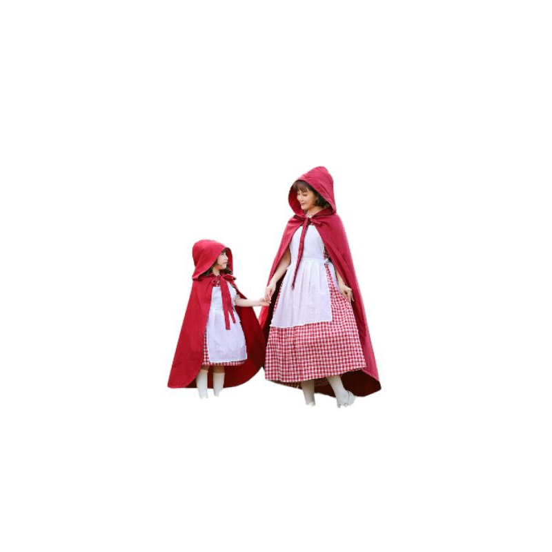 fantasia capa de chapeuzinho vermelho mae e filha | Shopee Brasil