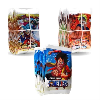 Kit 200 Cards One Piece + Naruto + Dragon Ball