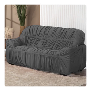 Capa De Sofá Elasticada 3 Lugares King em Oferta na Shopee