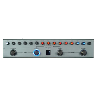 M-VAVE Tank-B Pedal de Baixo Multi-Efeitos Recarregável 36 Predefinições 9 Slots de Pré-amplificador 8 Slots de Cabine de IR 3 Efeitos de Modulação/Atraso/Reverb