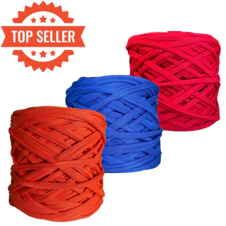 Fio de Malha Residual Selecionado 1kg Varias Cores