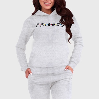 Blusa Feminina Moletom Estampado Friends Série Flanelado Confrtável