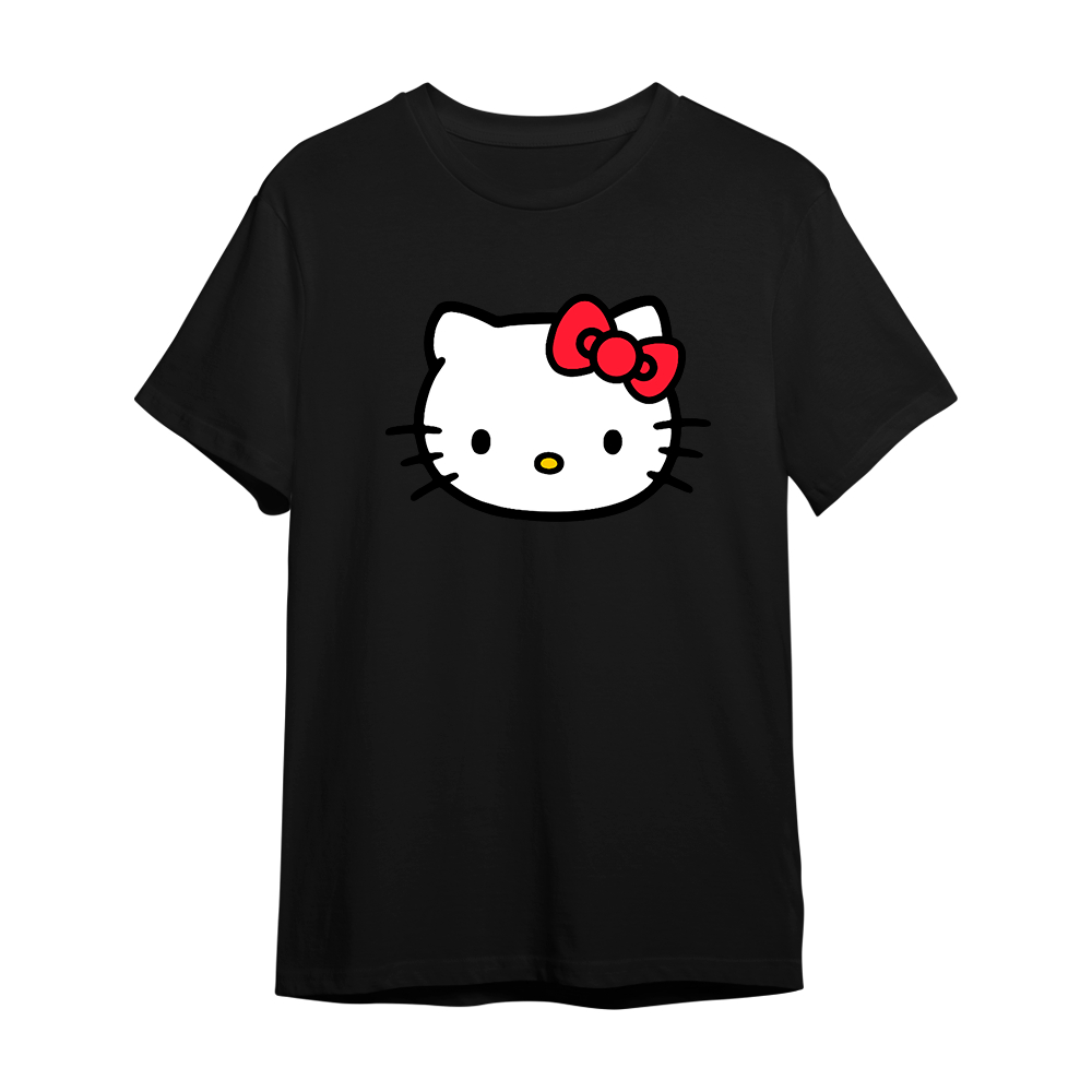 希少⭐︎タグ付き⭐︎美品⭐︎Sanrio Hello Kitty 27th Camiseta Camisa Hello Kitty Rosto Casual Dtf Ref1565 | Shopee Brasil