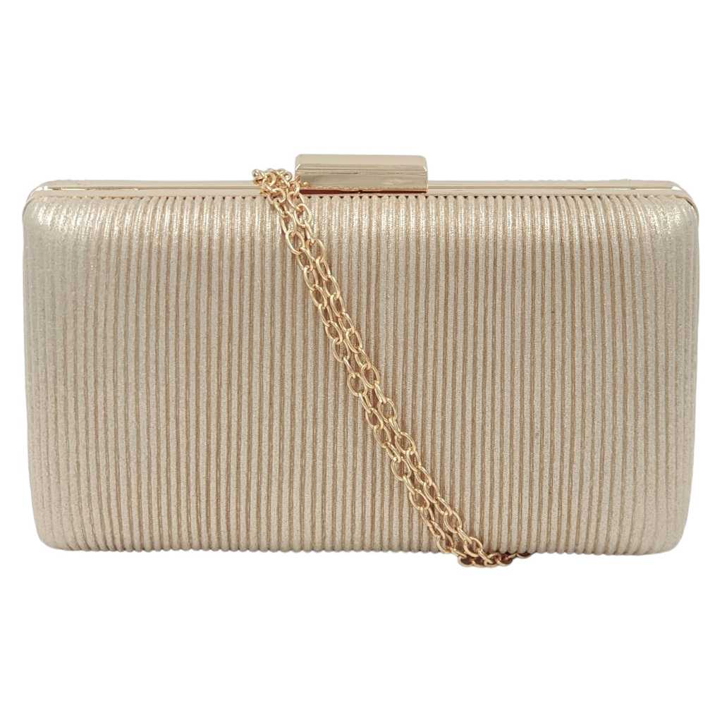 Bolsa Dourada Casamento Clutch Festa Prata Carteira Brilho Alça ...