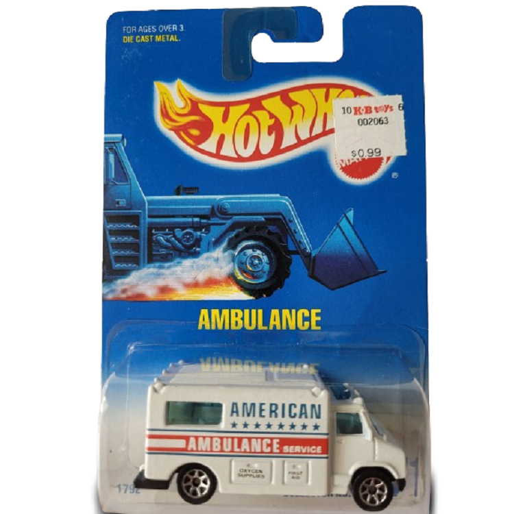 ミニカー Hot Wheels THE HEAVYWEIGHTS ambulance Hot Wheels Ambulance Ambulância American 1:64 | Shopee Brasil