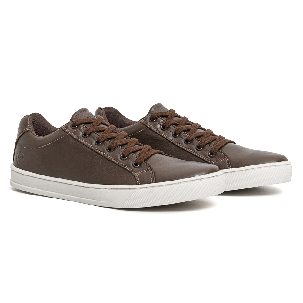 Tenis Quebec Toronto em Couro MASCULINO Estiloso e Confortavel | Shopee ...
