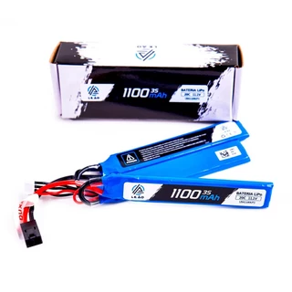 Bateria Lipo ULTRA - 11.1V/3S (3 pack) - 1100mAh - 20C/40C LEÃO