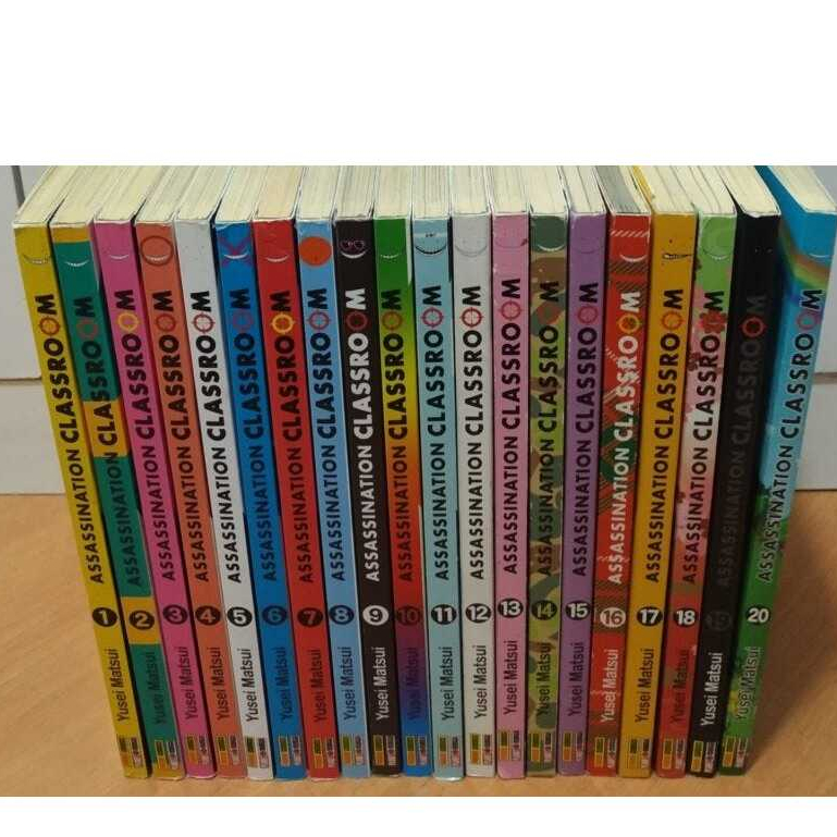 MANGA ASSASSINATION CLASSROOM PANINI COMPLETE SUA COLEÇÃO CLASS ROOM