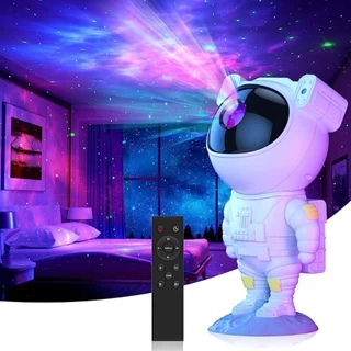 Bettdow Luz do projetor para brinquedo infantil portátil LED Galaxy Astronauta noturno interno