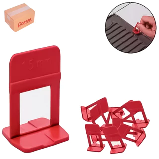 Caixa Espaçador Nivelador Kit Com 500 Peças Porcelanato Cerâmica Piso Clips - Cortag em Oferta na Shopee