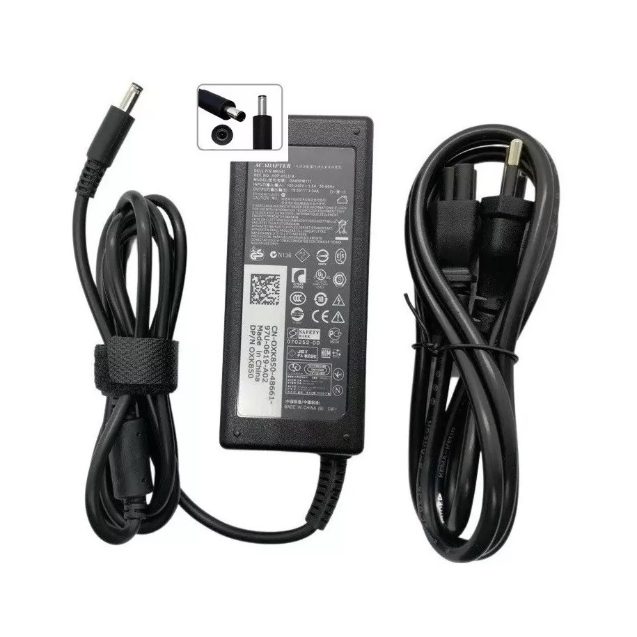 Chargeur Alimentation 65W Pour HP Notebook 15S-FQ2007NF 15S-FQ2008NF - 19.5V 3.34A - Neuf Avec Garantie 3 Mois