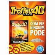 02 REFIL (80GR) TROFEU 40 CAMPEAO CONTRA ARANHA MARROM, ESCORPIÕES, MOSQUITO DA DENGUE, MOSQUITO DA MALÁRIA, BARATAS E MOSCAS